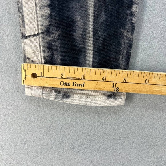 Siwy Jeans Women's Hannah Jeans Size 26 (2) Black Tie Dye Embossed Pockets - Picture 7 of 17